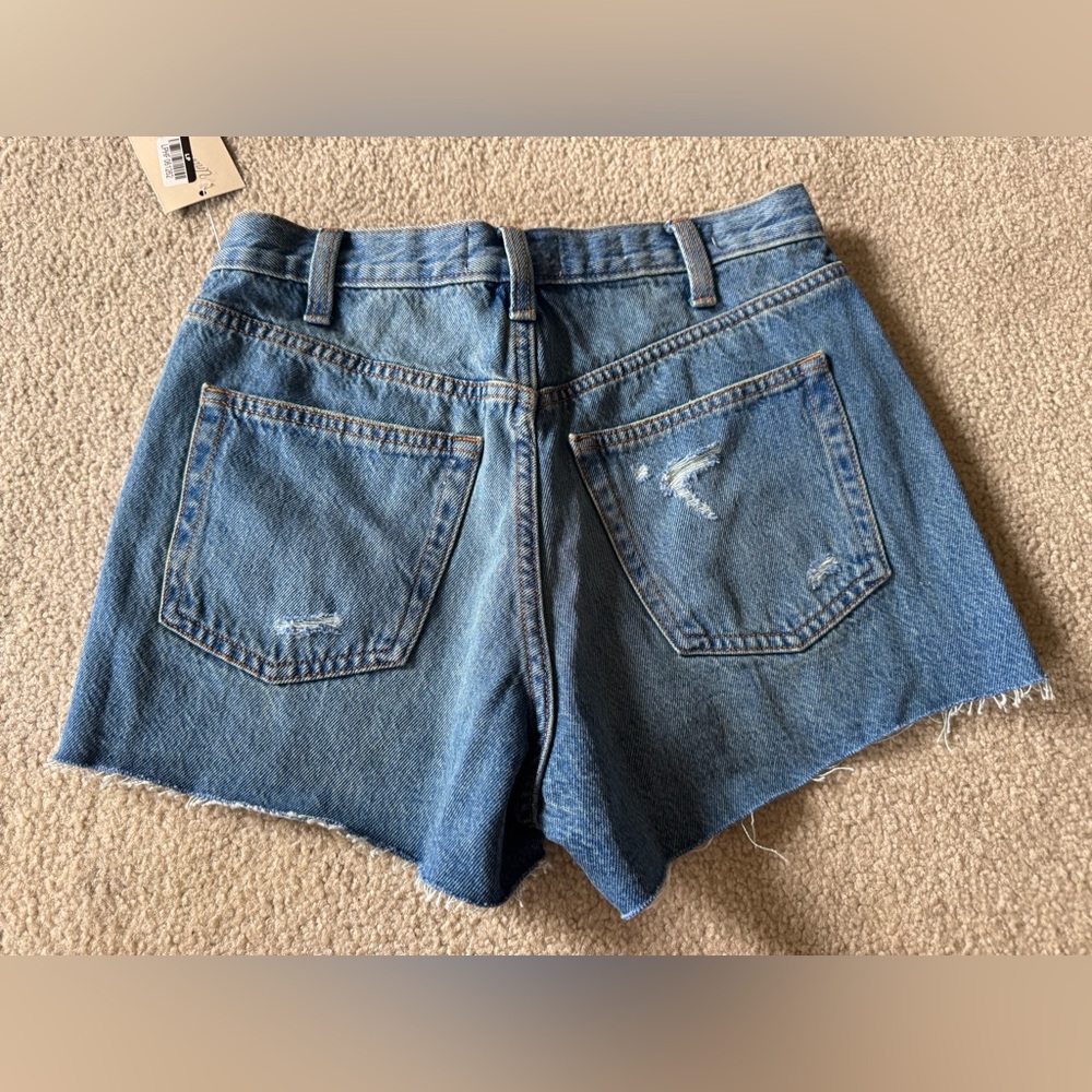 Universal Thread™ ~High Rise Mini Cut Off Shorts Size 4 New - Picture 6 of 11